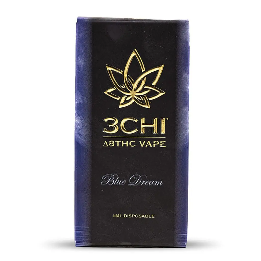 3chi delta 8 thc disposable vape pen blue dream box front.webp 3chi delta 8 thc disposable vape pen blue dream box front.webp