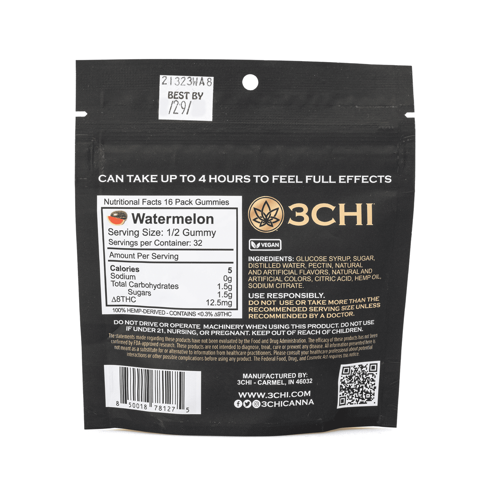 3chi delta 8 watermelon gummies 400 mg total delta 8 thc bag back.png 3chi delta 8 watermelon gummies 400 mg total delta 8 thc bag back.png