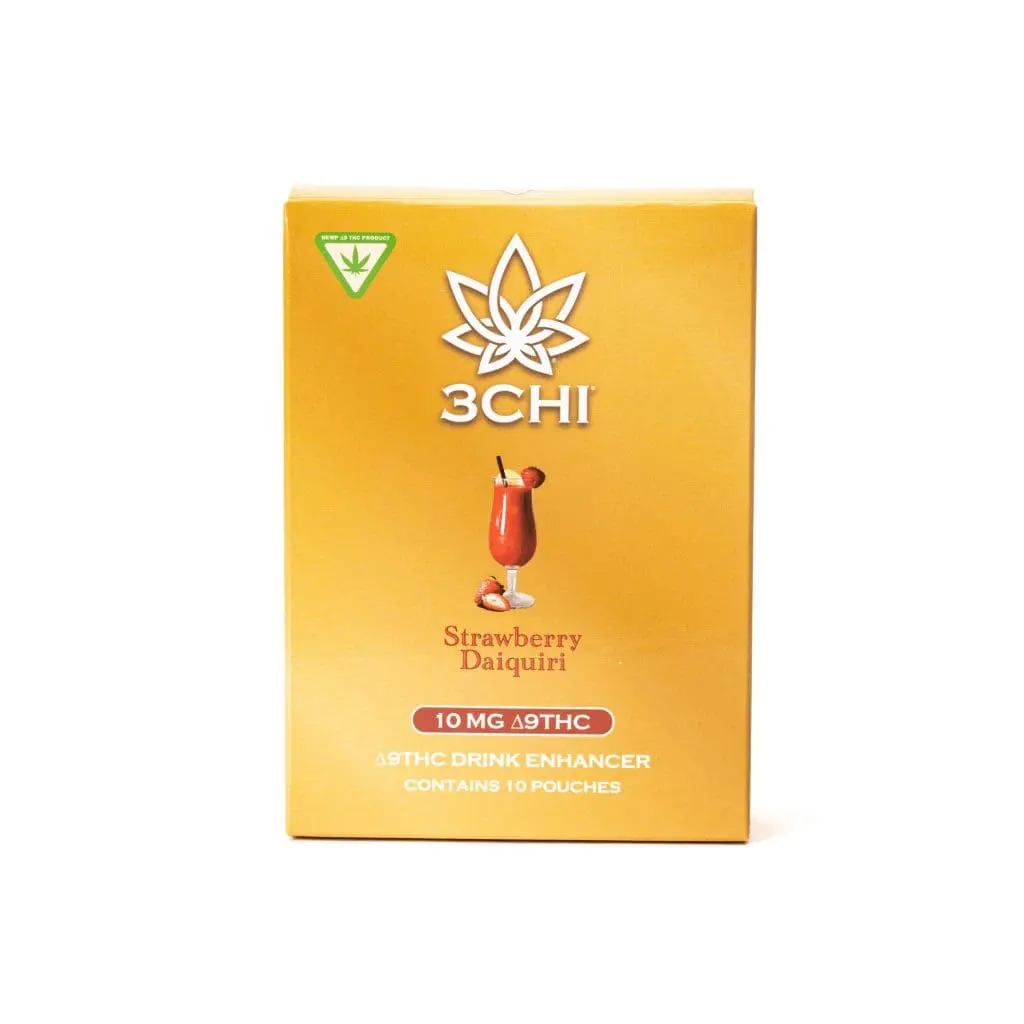 3chi delta 9 thc flavored drink enhancer – strawberry daiquiri box front.webp 3chi delta 9 thc flavored drink enhancer – strawberry daiquiri box front.webp