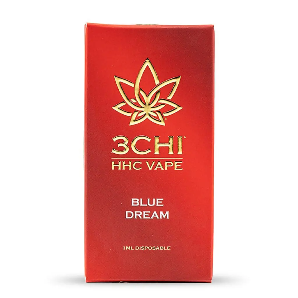 3chi hhc disposable vape pen – blue dream box front.webp 3chi hhc disposable vape pen – blue dream box front.webp