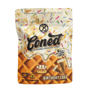 baked bags delta 9 thc coned birthday cake 150 mg total delta 9 thc bag front 300x300 1.png