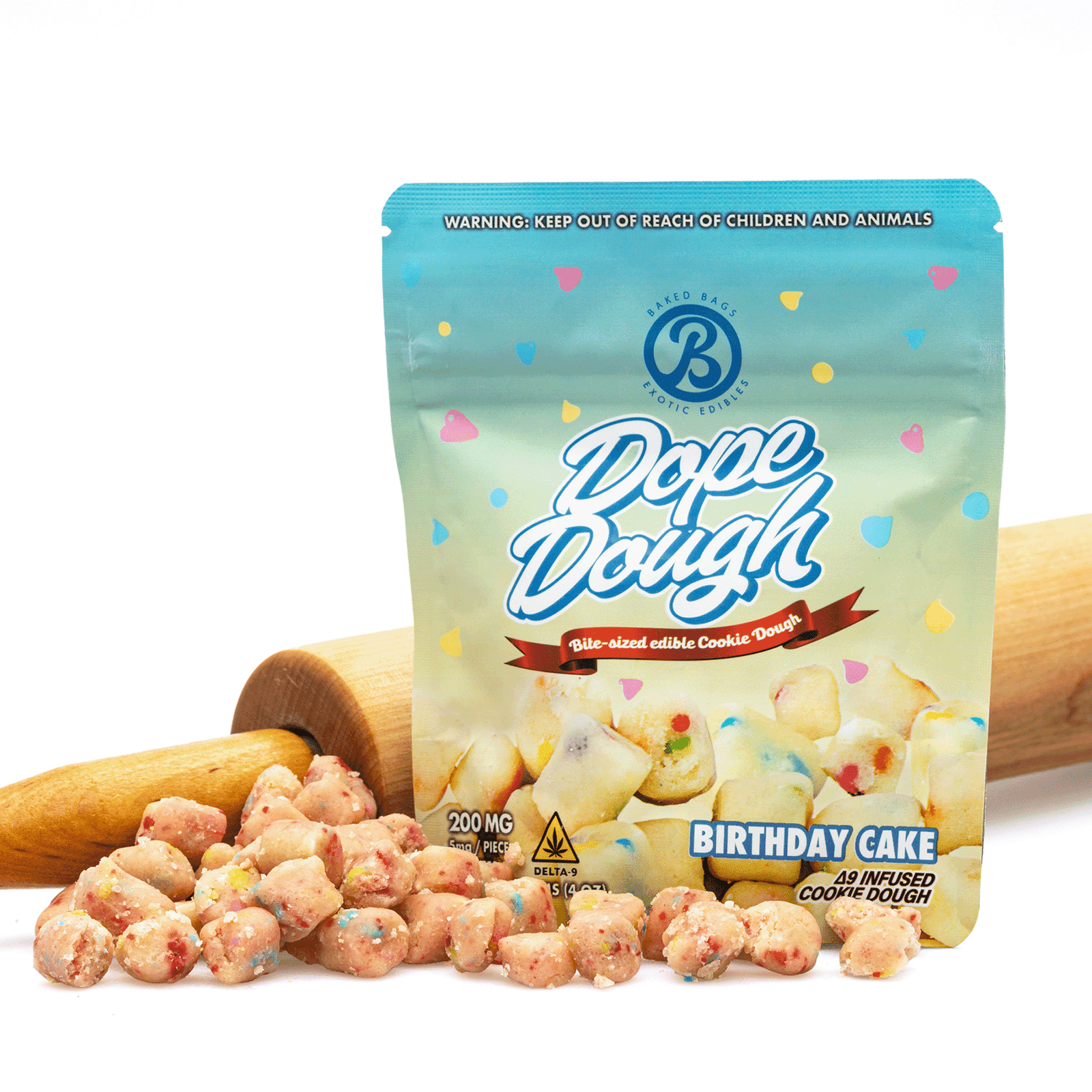 baked bags delta 9 thc dope dough birthday cake 200 mg total delta 9 thc combo.png baked bags delta 9 thc dope dough birthday cake 200 mg total delta 9 thc combo.png