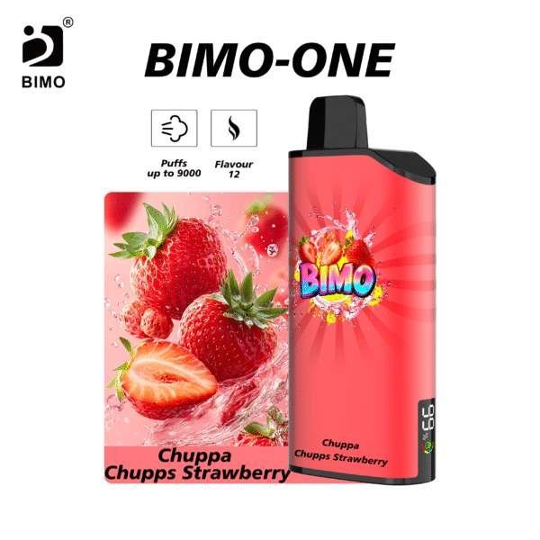 bimo one 9000 chuppa chupps strawberry.jpg bimo one 9000 chuppa chupps strawberry.jpg