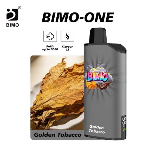 bimo one 9000 golden tobacco.jpg bimo one 9000 golden tobacco.jpg