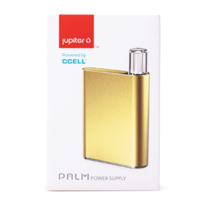 ccell palm vape battery gold box front.webp