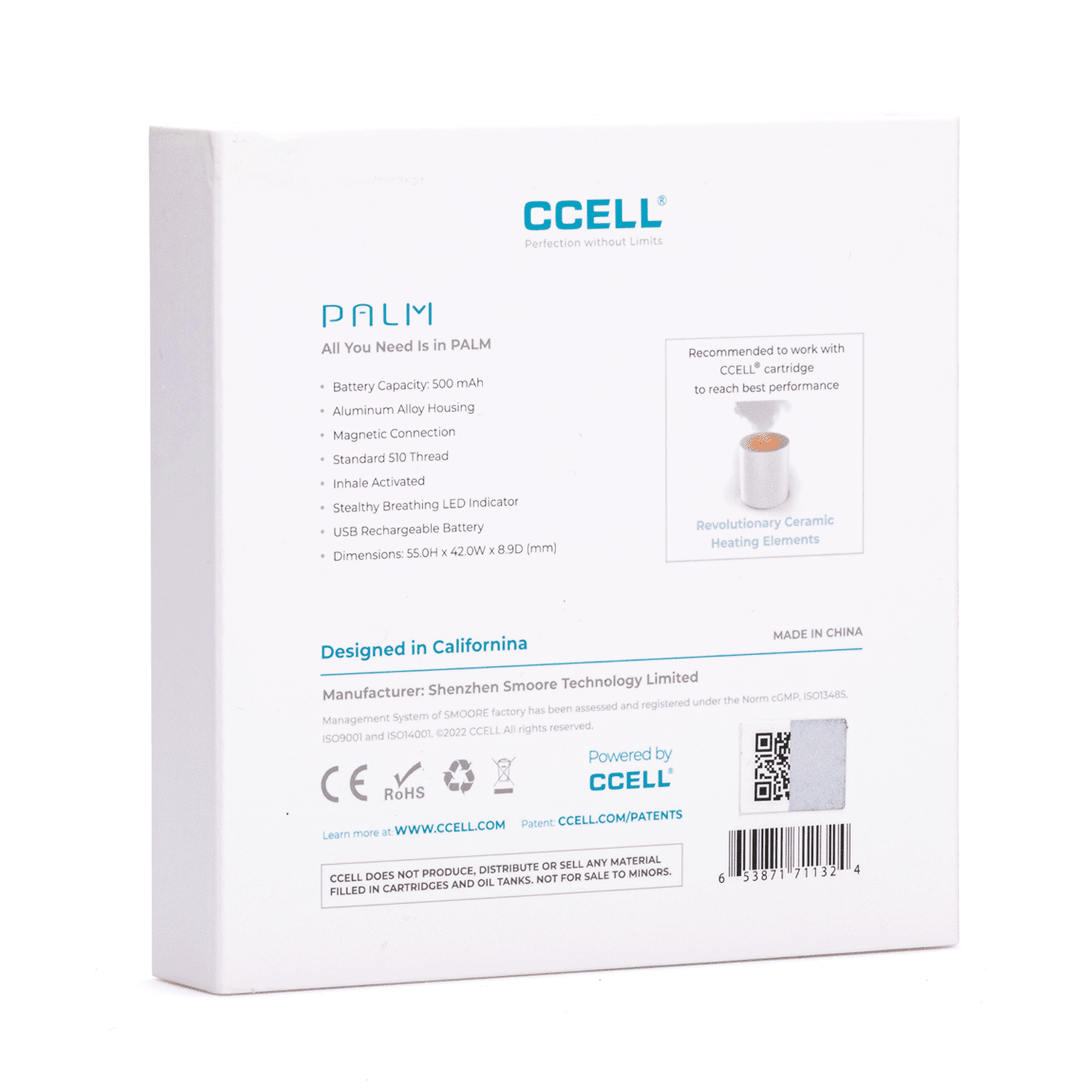 ccell palm vape battery purple with gold frame box back.png ccell palm vape battery purple with gold frame box back.png