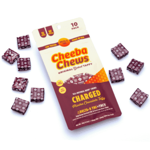 cheeba chews delta 9 and thcv mocha chocolate taffy charged 50 mg total cannabinoids combo.png