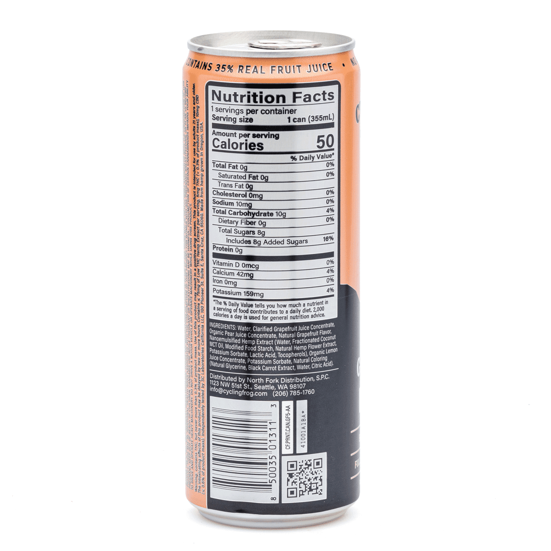 cycling frog thc cbd seltzer 6 pack ruby grapefruit can back scaled 1.webp cycling frog thc cbd seltzer 6 pack ruby grapefruit can back scaled 1.webp