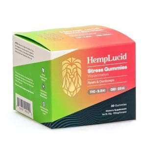 hemplucid stress mushroom gummies – watermelon 750 mg total cbd 75 mg total delta 9 thc box front 300x300 1.jpg hemplucid stress mushroom gummies – watermelon 750 mg total cbd 75 mg total delta 9 thc box front 300x300 1.jpg