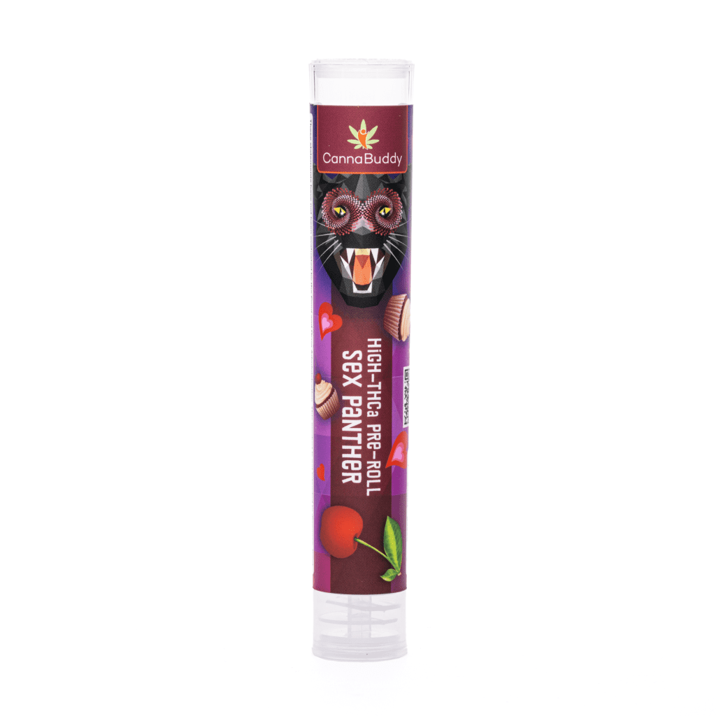 high thca flower pre roll sex panther tube front.webp high thca flower pre roll sex panther tube front.webp