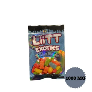 liitt exotics bear neon 1000mg thc gummies.webp