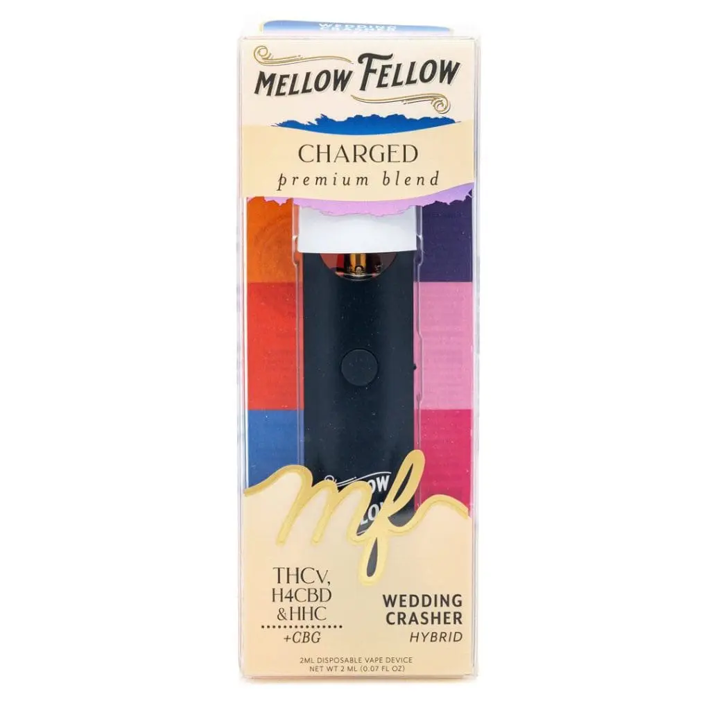 mellow fellow charged blend disposable vape wedding crasher box front scaled 1.webp mellow fellow charged blend disposable vape wedding crasher box front scaled 1.webp