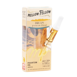 mellow fellow dalis dream blend vape cartridge phantom og combo.webp