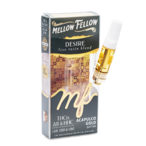 mellow fellow desire blend live resin vape cartridge acapulco gold combo.webp