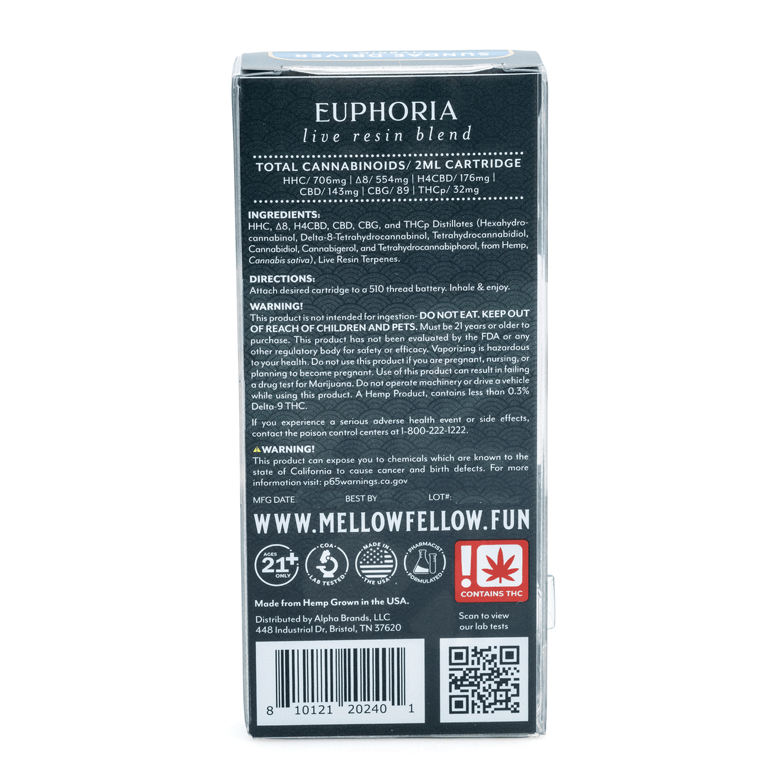 mellow fellow euphoria blend live resin vape cartridge sundae driver box back 1.png mellow fellow euphoria blend live resin vape cartridge sundae driver box back 1.png