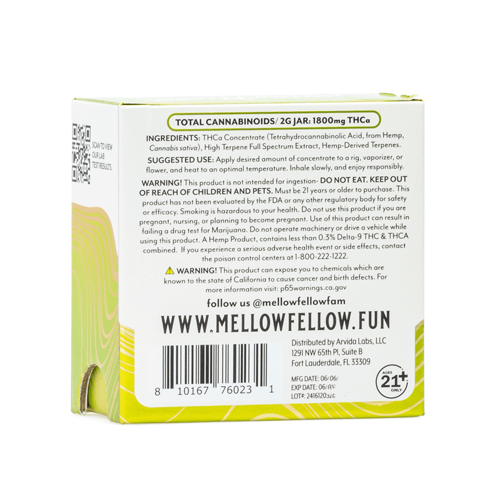 mellow fellow thca budder bandz 2 gram box back.webp mellow fellow thca budder bandz 2 gram box back.webp