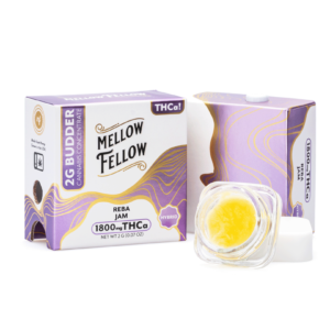 mellow fellow thca budder reba jam 2 gram combo.webp