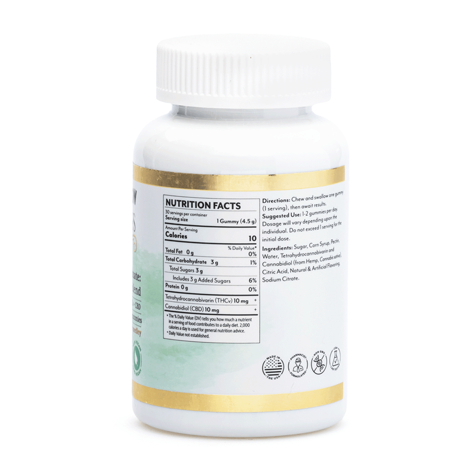 mellow fellow wellness gummies illuminate blend tropic medley 600 mg total cannabinoids jar back.png mellow fellow wellness gummies illuminate blend tropic medley 600 mg total cannabinoids jar back.png