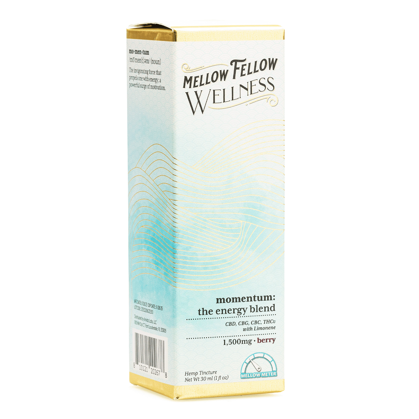 mellow fellow wellness tincture momentum blend berry 1500 mg total cannabinoids box front.webp mellow fellow wellness tincture momentum blend berry 1500 mg total cannabinoids box front.webp