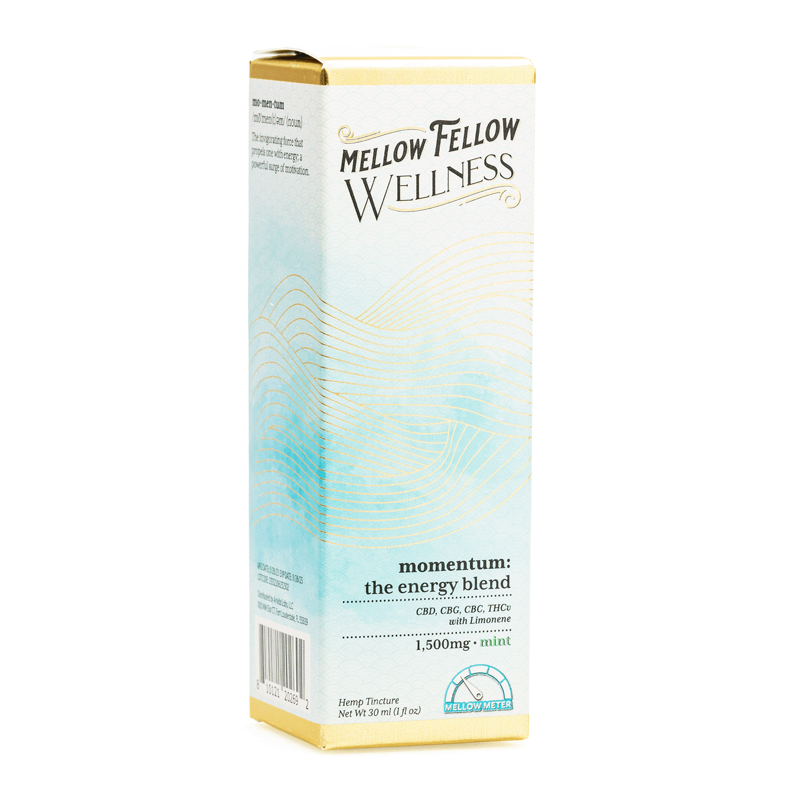 mellow fellow wellness tincture momentum blend mint 1500 mg total cannabinoids box front 1.webp mellow fellow wellness tincture momentum blend mint 1500 mg total cannabinoids box front 1.webp
