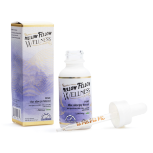 mellow fellow wellness tincture rest blend mint 1500 mg total cannabinoids combo.webp