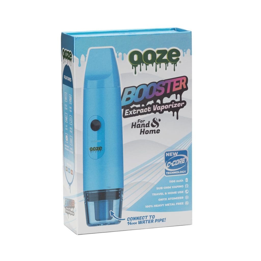 ooze booster extract vaporizer arctic blue box front.jpg ooze booster extract vaporizer arctic blue box front.jpg