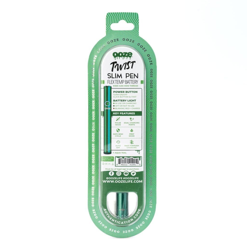 ooze slim twist pen 2.0 vape battery – aqua teal box back.jpg ooze slim twist pen 2.0 vape battery – aqua teal box back.jpg
