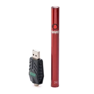 ooze slim twist pen 2.0 vape battery – ruby red product.webp
