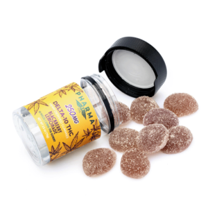 pharmathc delta 10 thc gummies – blackberry lemonade 250 mg total delta 10 thc combo.webp