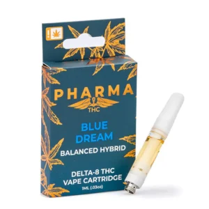 pharmathc delta 8 thc vape cartridge blue dream combo.webp