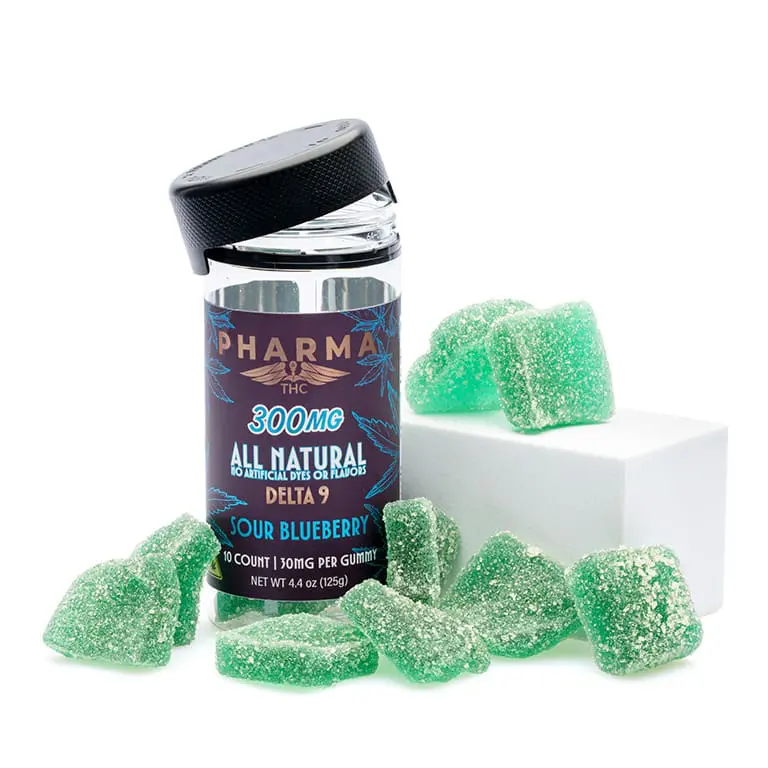 pharmathc delta 9 thc all natural gummies sour blueberry combo.webp pharmathc delta 9 thc all natural gummies sour blueberry combo.webp