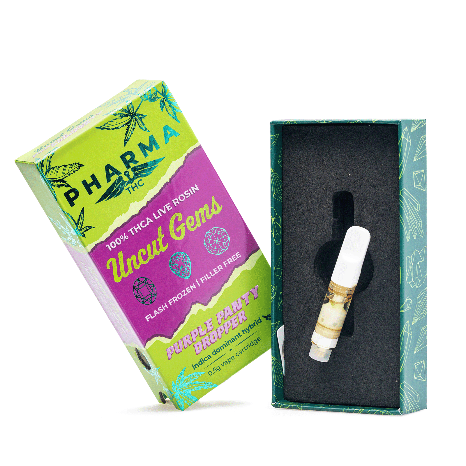 pharmathc uncut gems thca live rosin vape cartridge purple panty dropper .5 gram combo.png pharmathc uncut gems thca live rosin vape cartridge purple panty dropper .5 gram combo.png