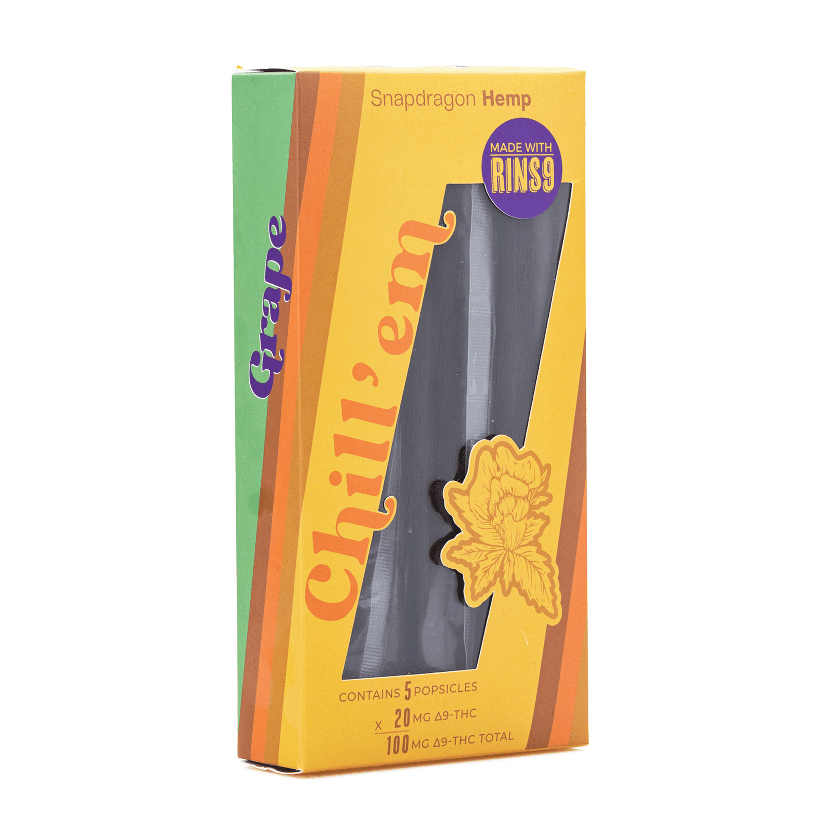 snapdragon delta 9 chill em infused popsicles grape 100 mg total delta 9 thc box front.png snapdragon delta 9 chill em infused popsicles grape 100 mg total delta 9 thc box front.png