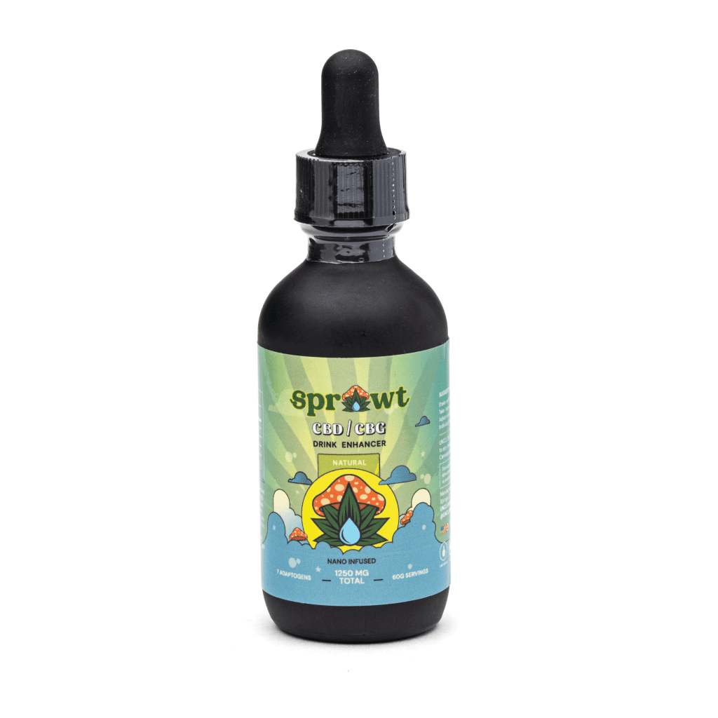 sprowt cbd cbg drink enhancer natural bottle front.webp sprowt cbd cbg drink enhancer natural bottle front.webp