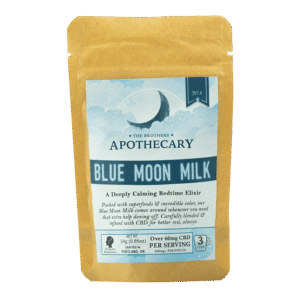 the brothers apothecary blue moon milk cbd latte front.png
