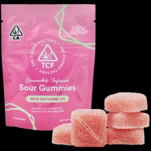 the cookie factory sour gummies 1000mg thc.webp