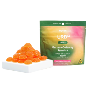 urb delta 9 thc gummies – peach mango watermelon 350 mg total delta 9 thc combo.webp
